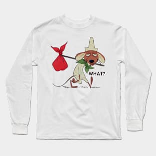 Lazy Rat What Long Sleeve T-Shirt